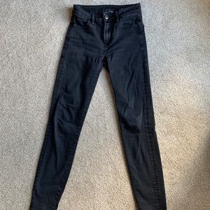 Black American Eagle Jeggings